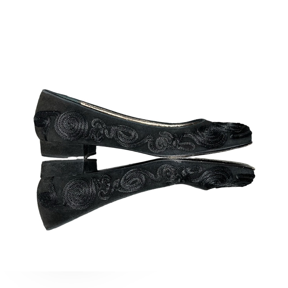 Vintage Nanette Lepore Black with piping Size 7.5 - Picture 2 of 7